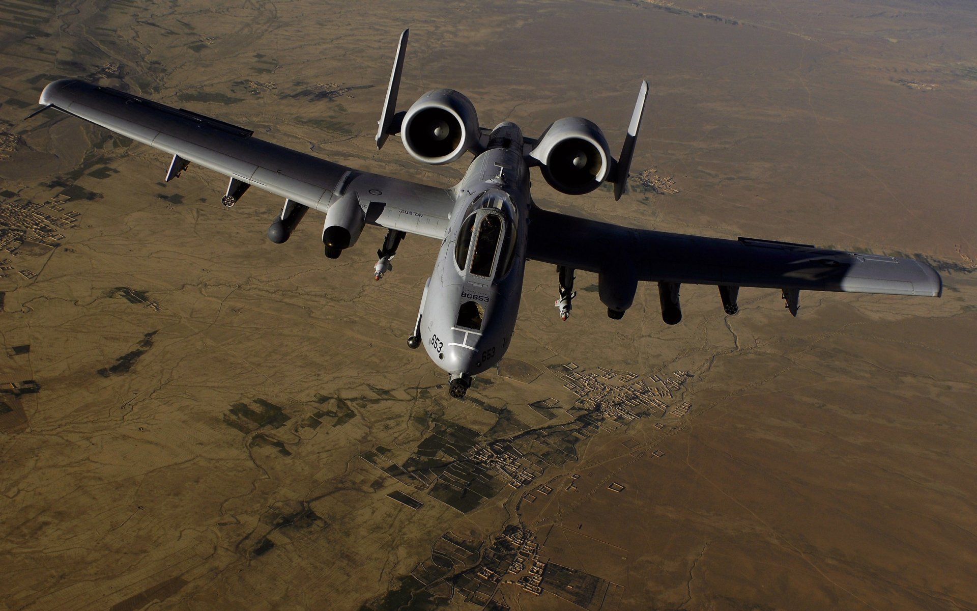 a 10 avión caza combate