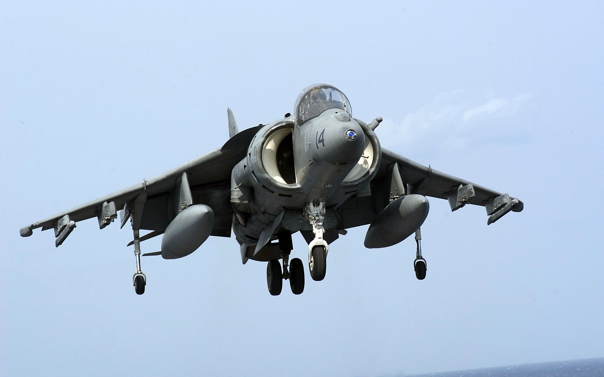 harrier landung flugzeugträger