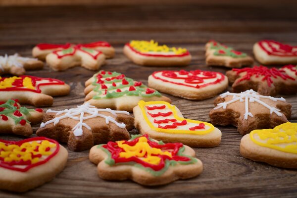 Neujahrslebkuchen mit eigenen Händen