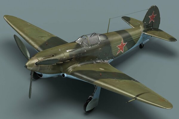 Immagine del combattente sovietico Yak-3