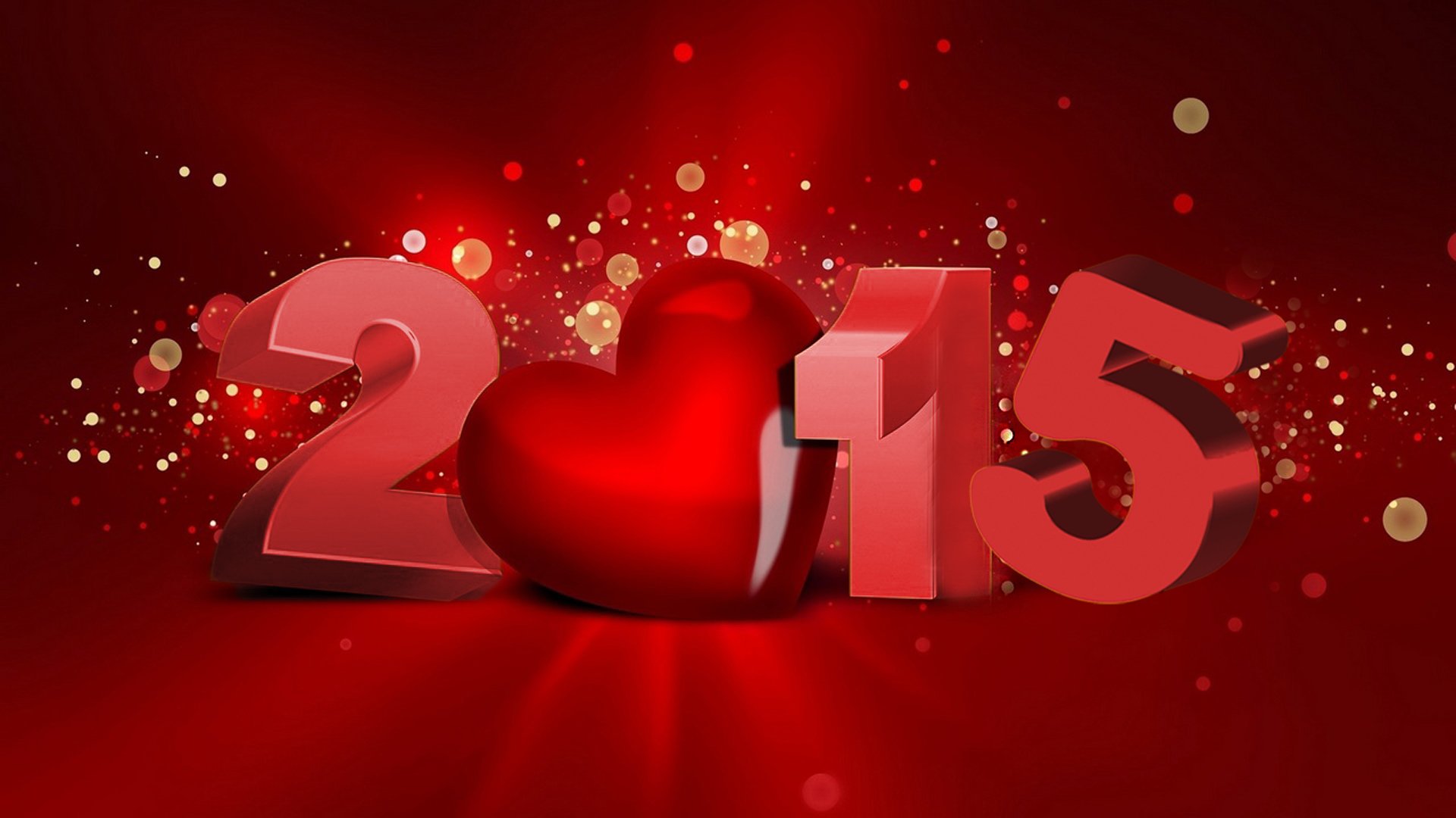 2015 coeur rouge