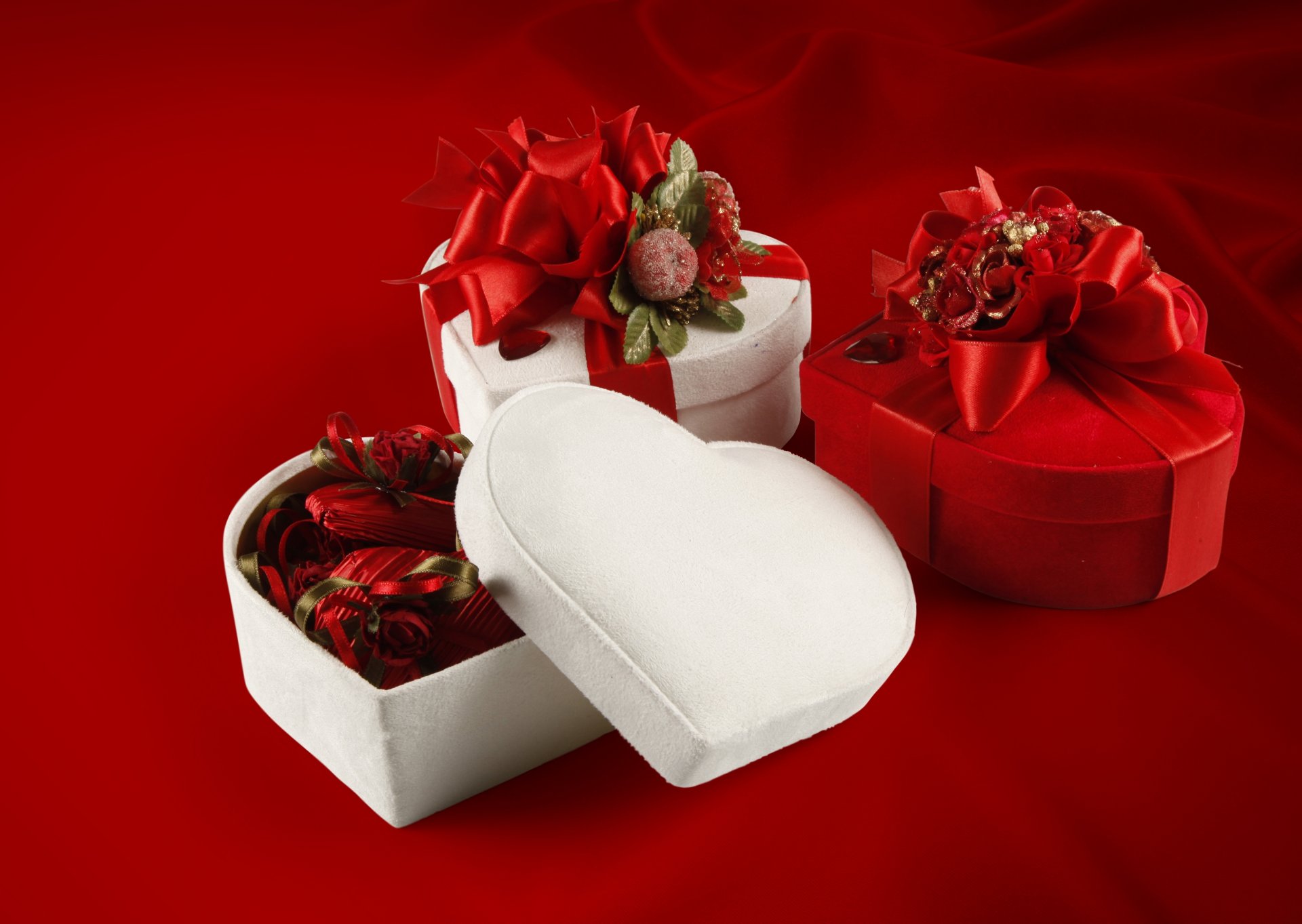 amor romántico regalo caja rosas corazón regalos