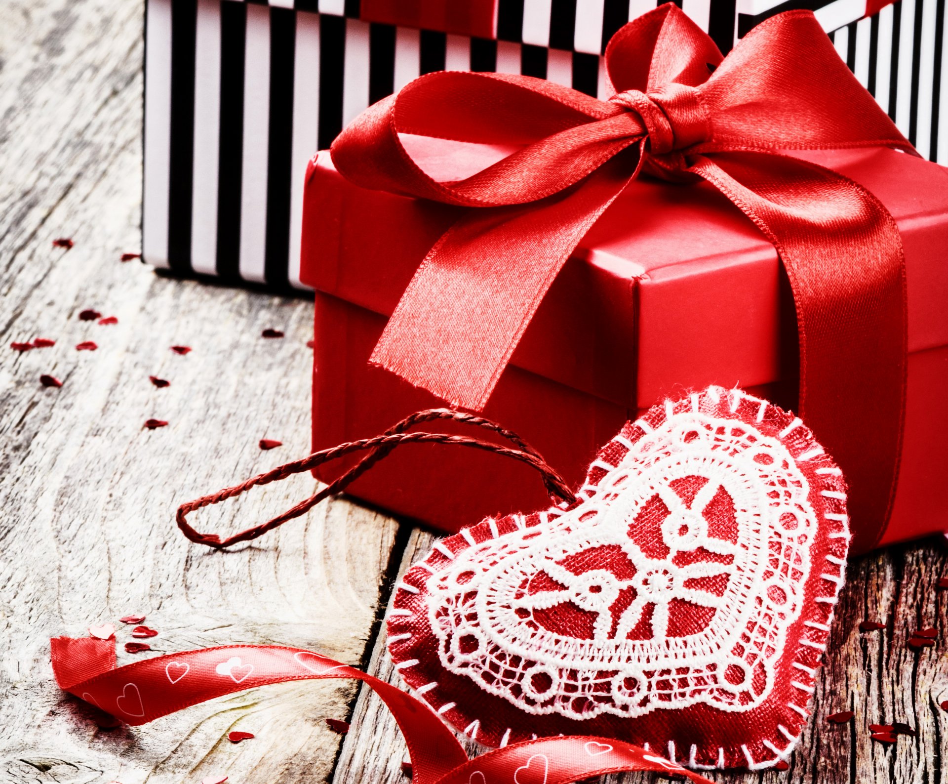 vacances saint valentin cadeaux arc coeur photo