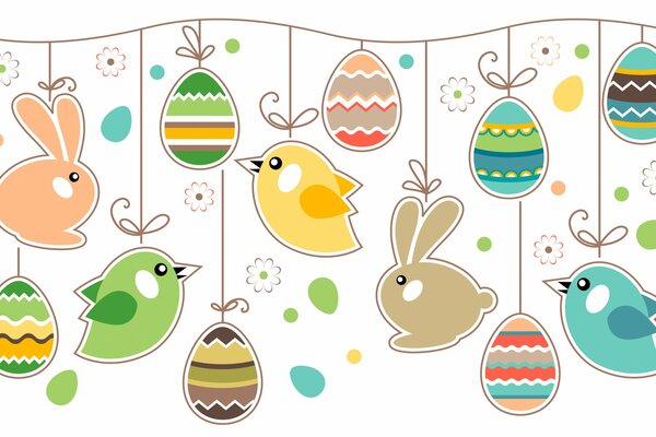 Cute Easter drawing