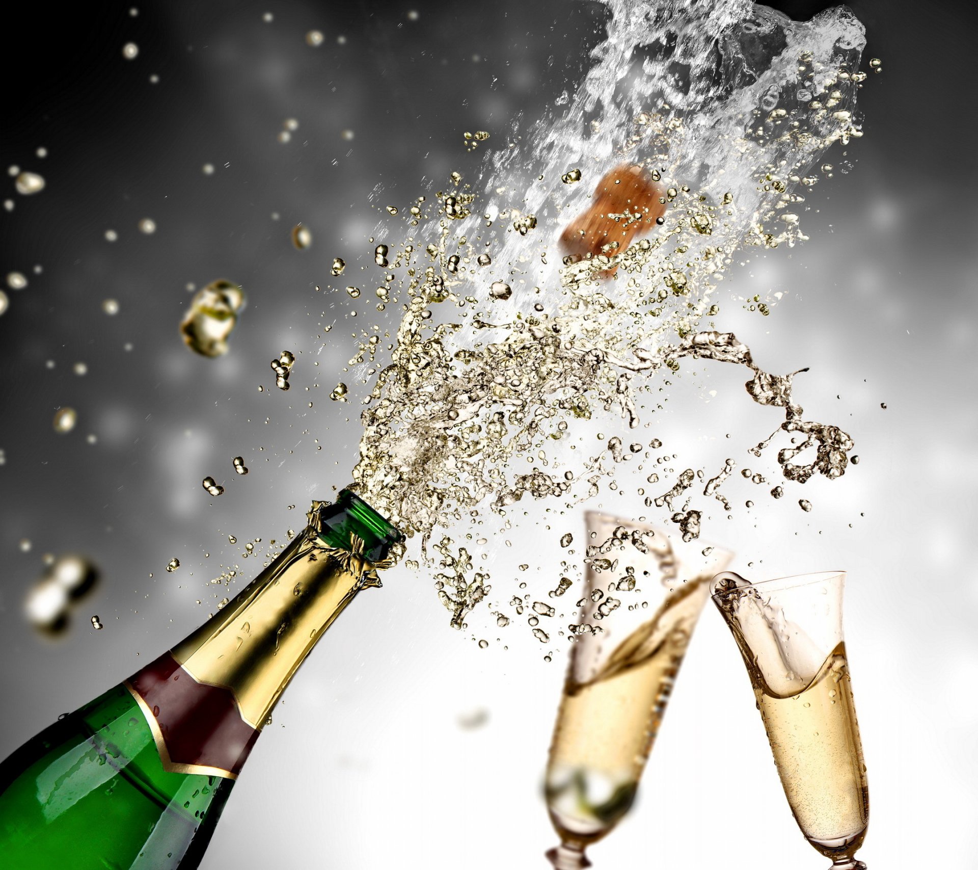 champagne verre économiseurs d écran éclaboussures verres à vin
