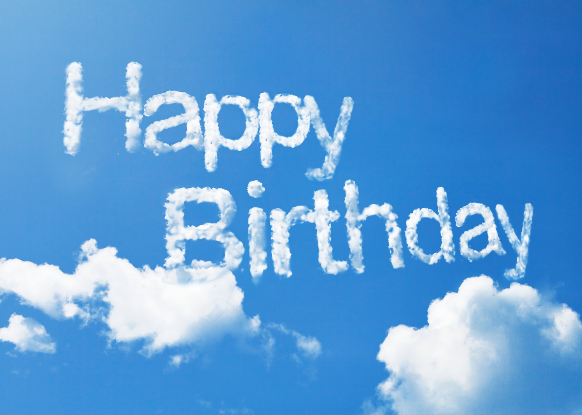 happy birthday sky cloud