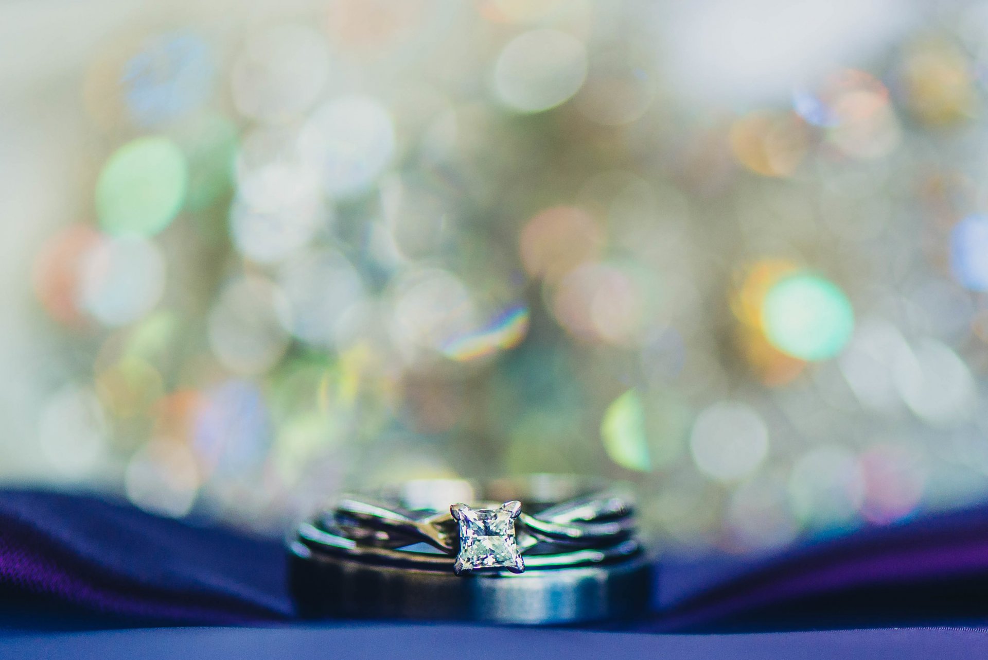 anello pietra bokeh