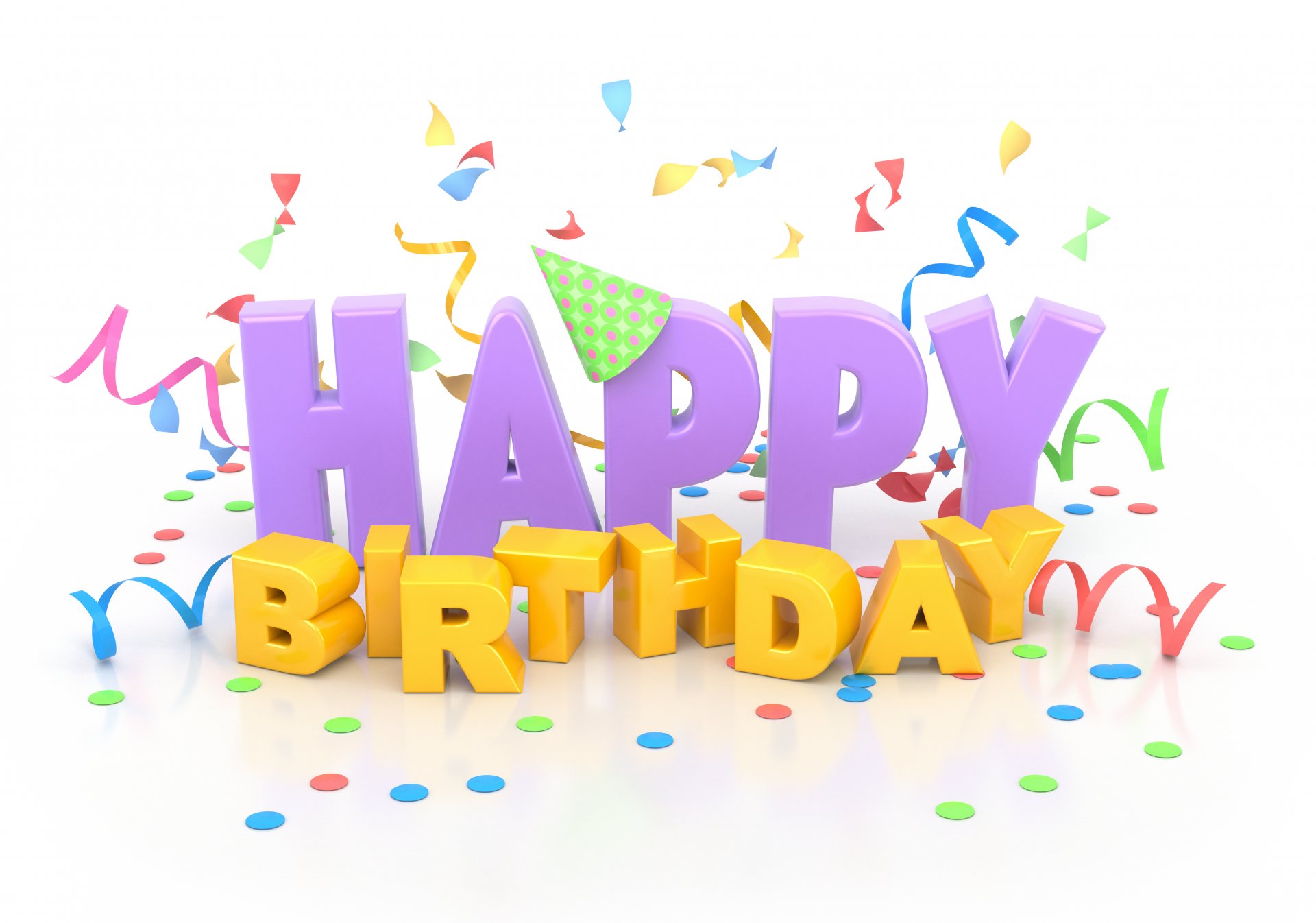 feliz cumpleaños serpentina