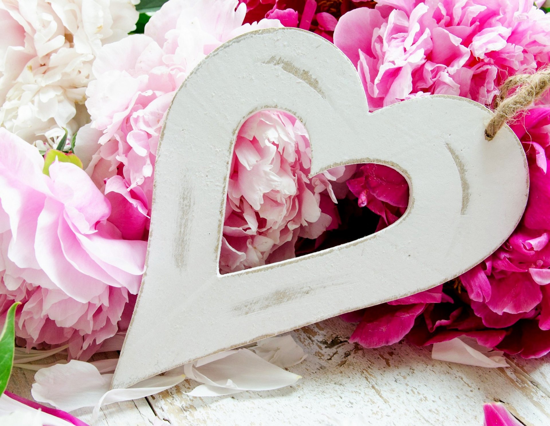 vacanza cuore fiori peonie amore vacanze