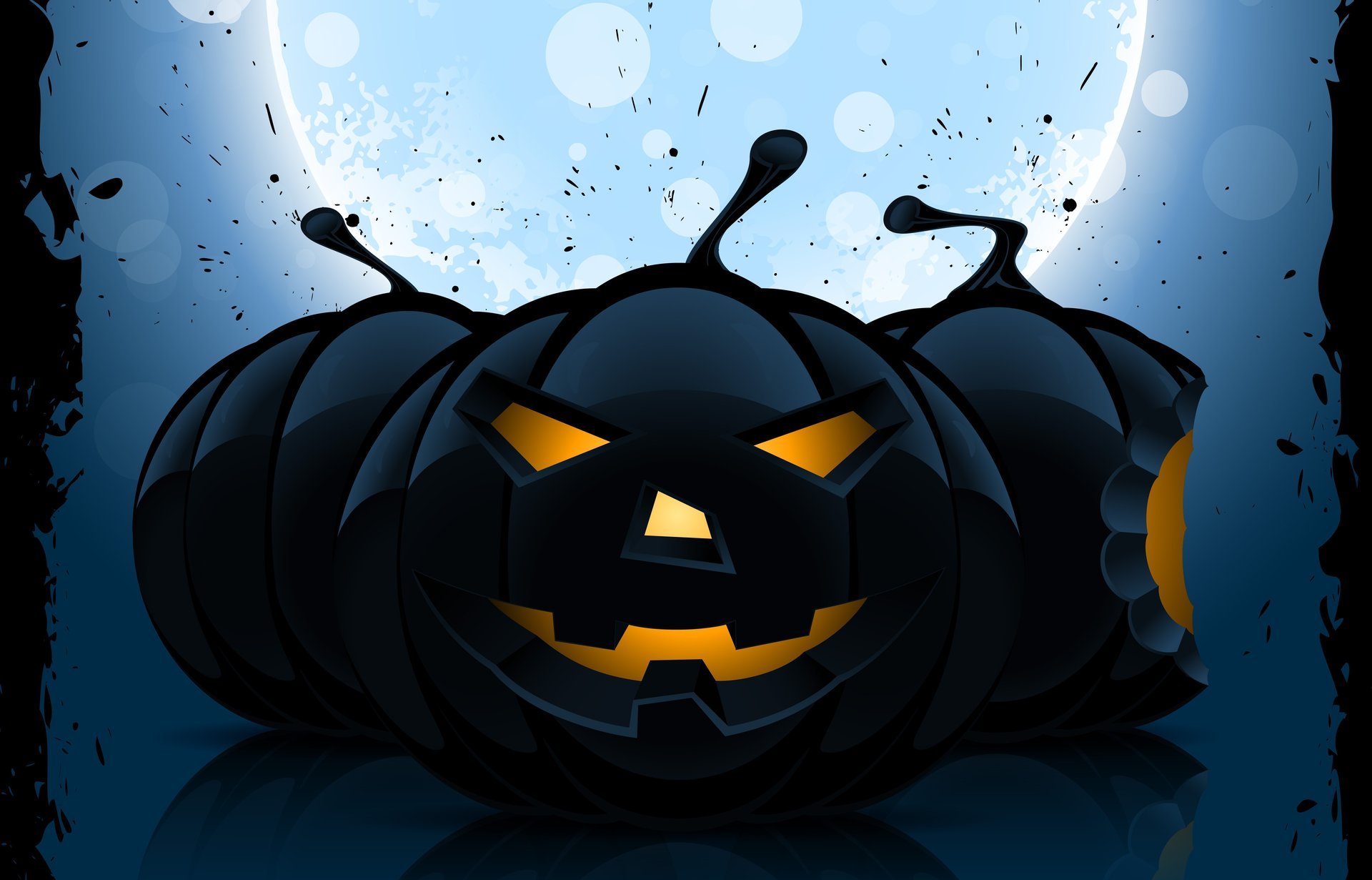 holiday halloween funny pumpkin smile horror