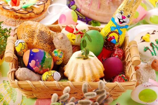 Fiesta favorita de Pascua con huevos