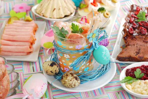 Osterfest und Ostergerichte