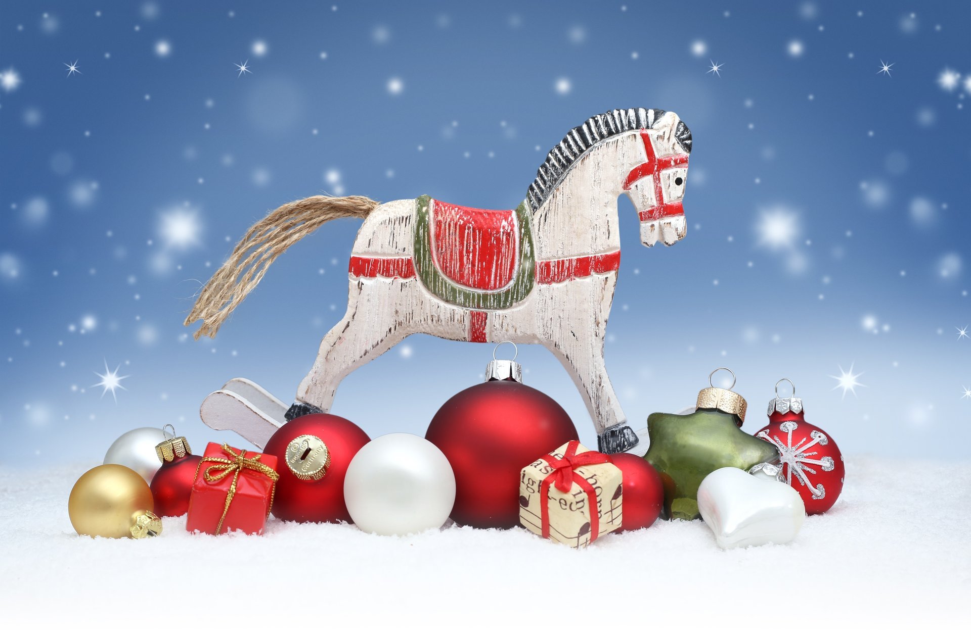 nouvel an joyeux noël boules décoration neige cheval d arbre 2014 jouet poupée cadeaux joyeux noël boules cheval jouets poupées en bois