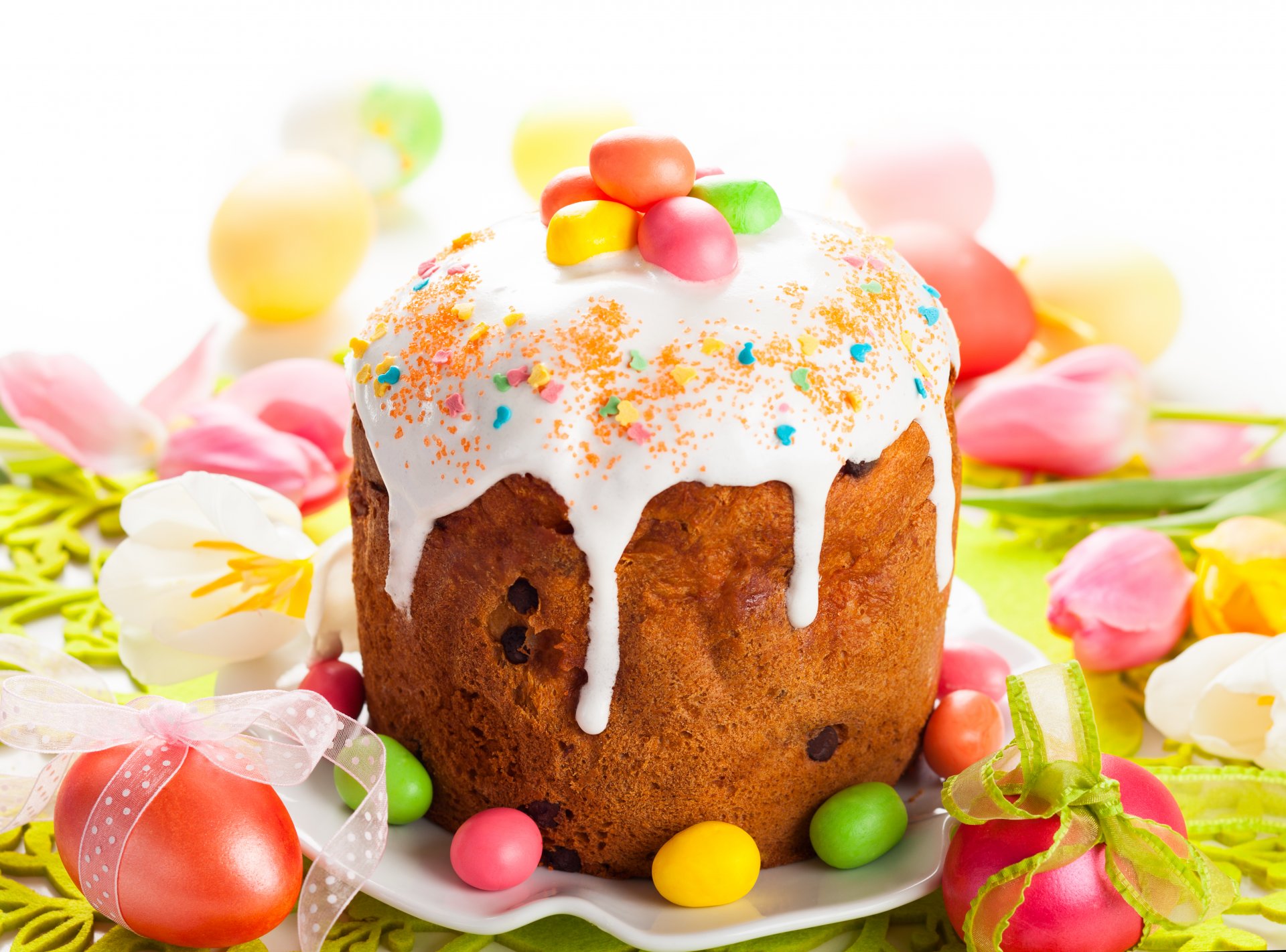 holiday easter cake egg