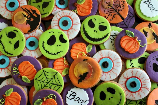 Funny horror stories - cookies for All Saints Day