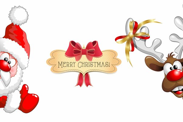 Merry Christmas greetings in English