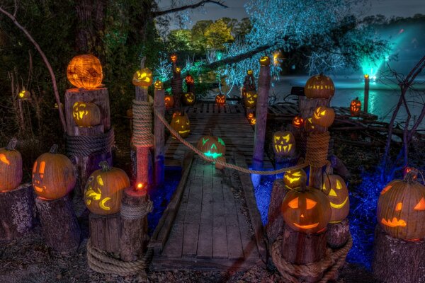 Ambiance de soirée pour Halloween