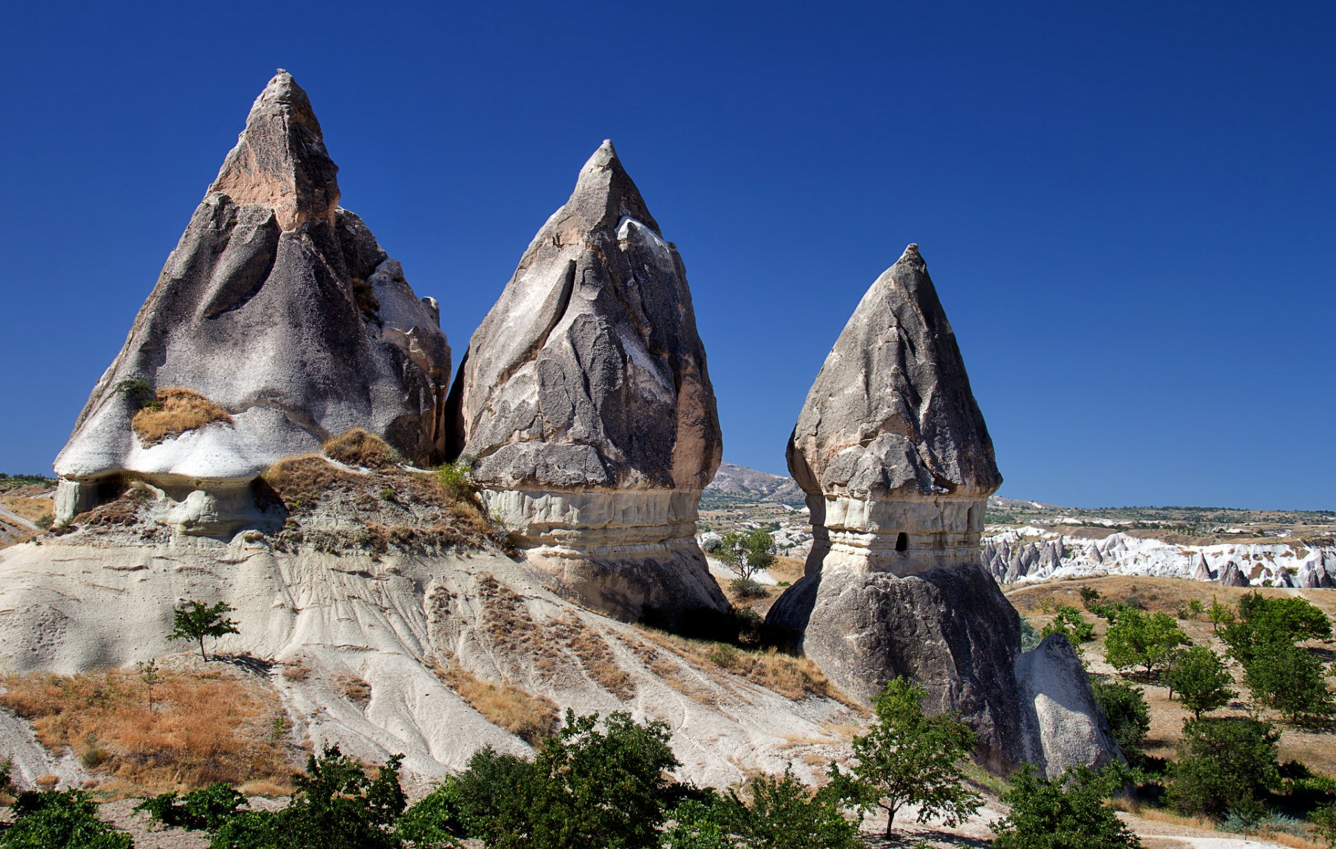 capadocia turquía montañas rocas naturaleza