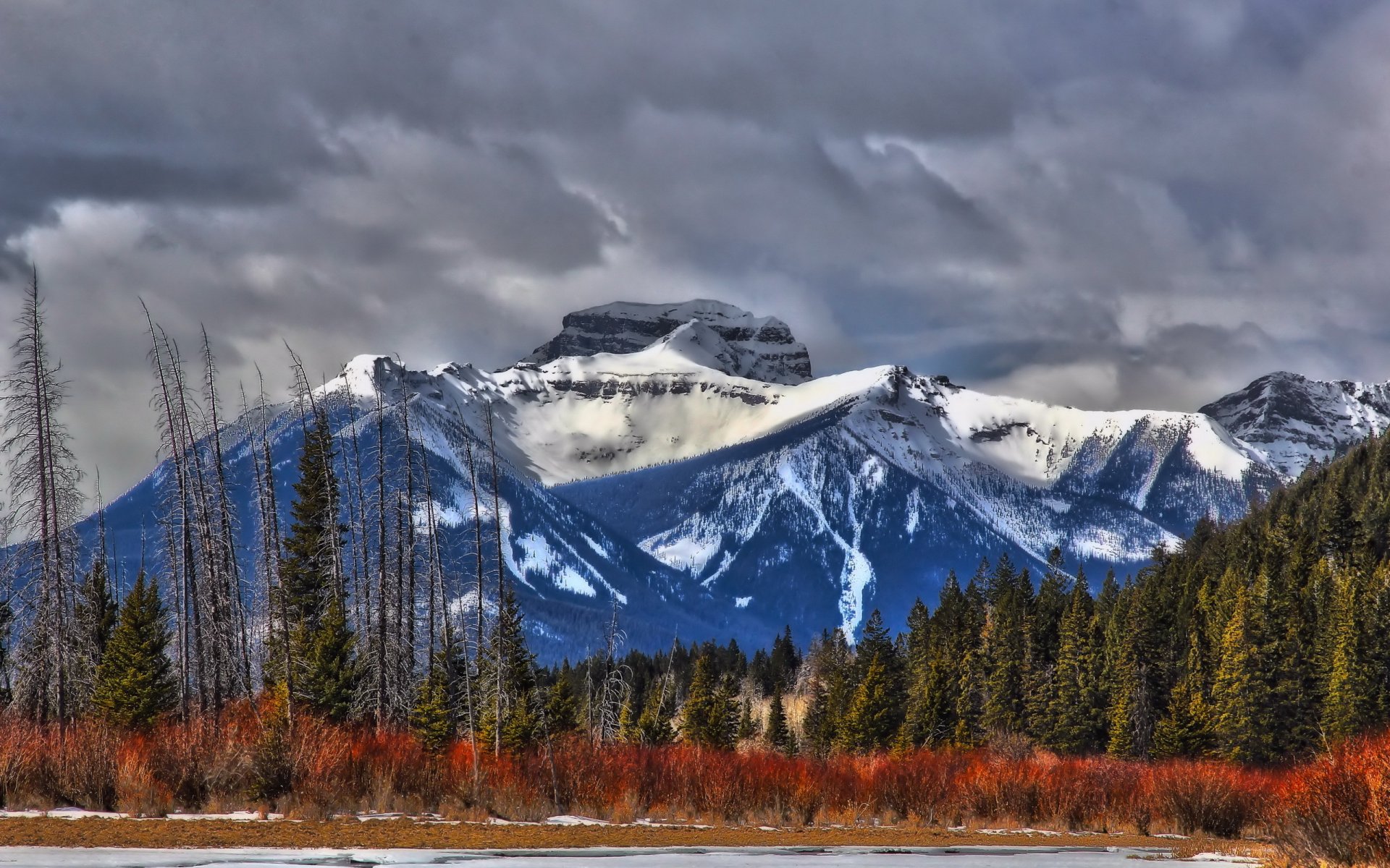 kanada alberta góry krajobraz