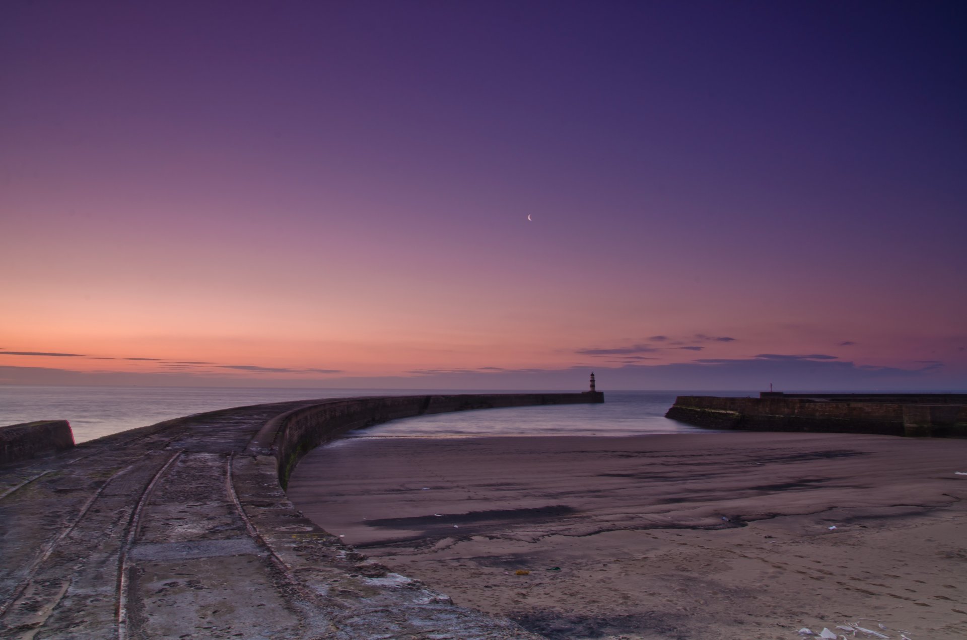 phare océan eau ciel mois sable