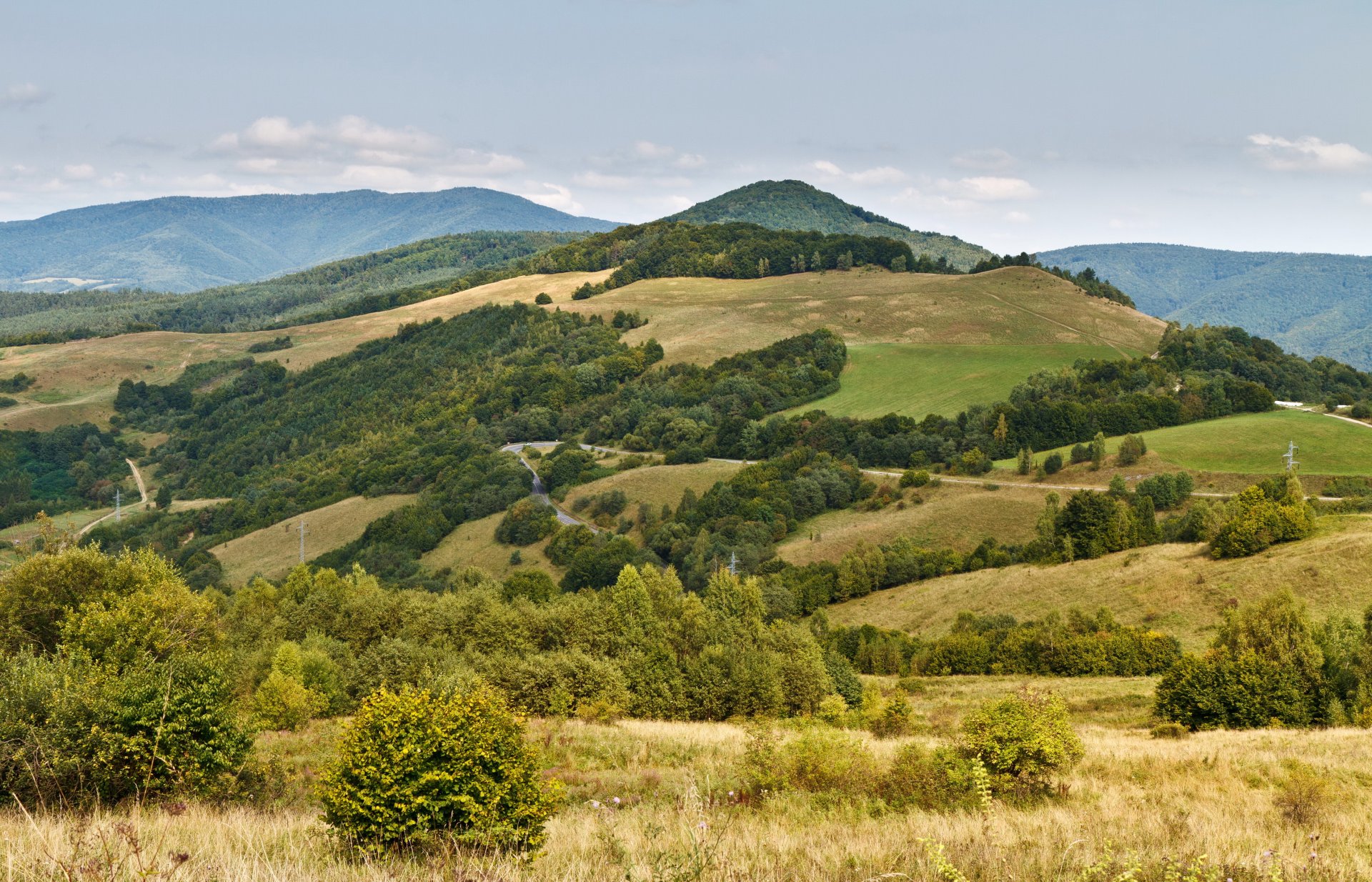 landschaft slowakei berge region košice natur