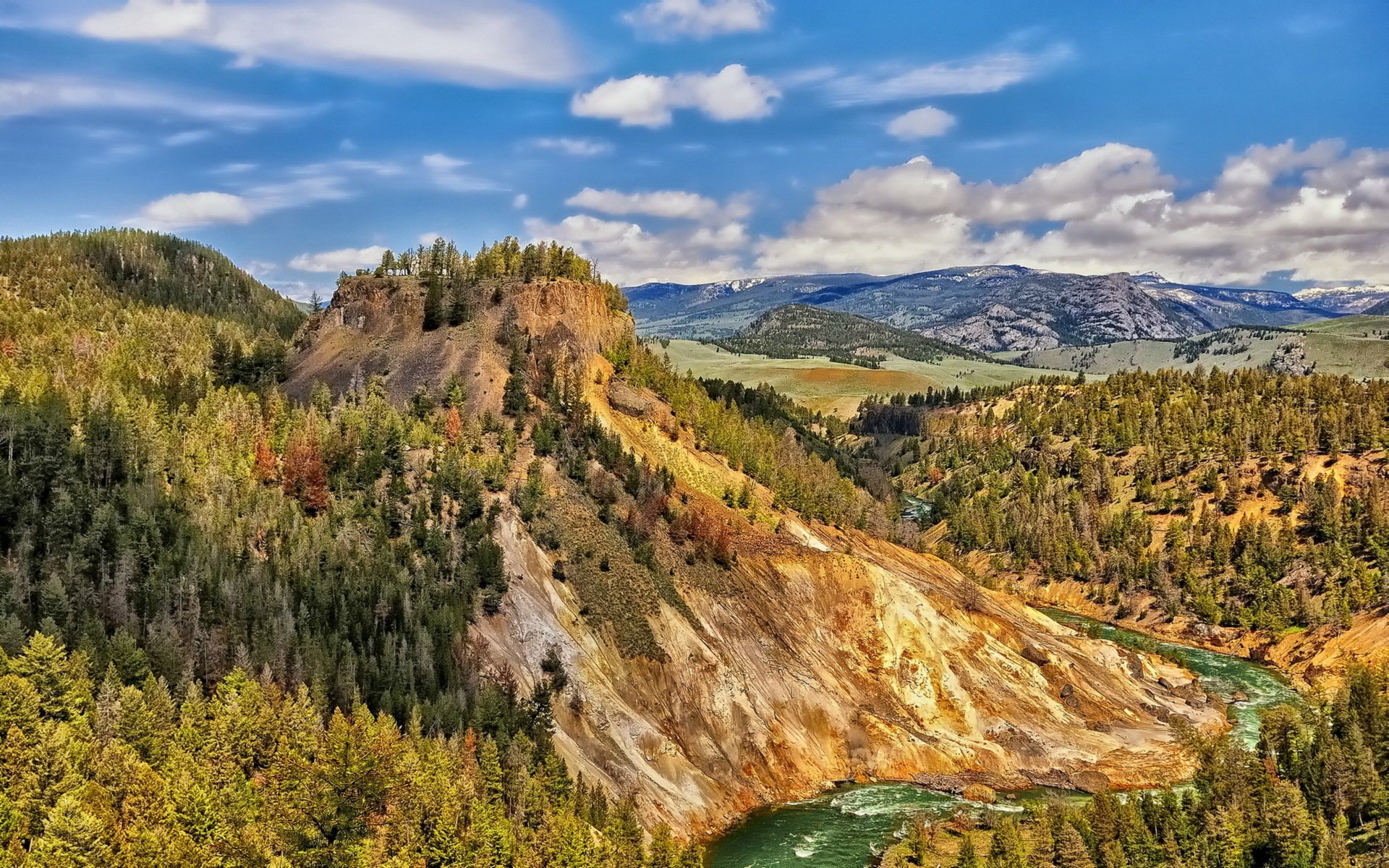 vereinigte staaten von amerika wyoming berge landschaft