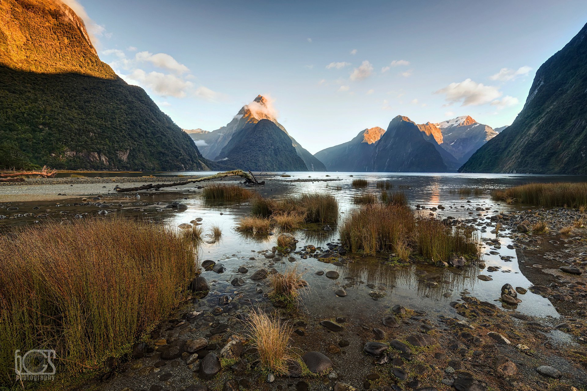 new zealand south island fiordland national park fjord milford sound