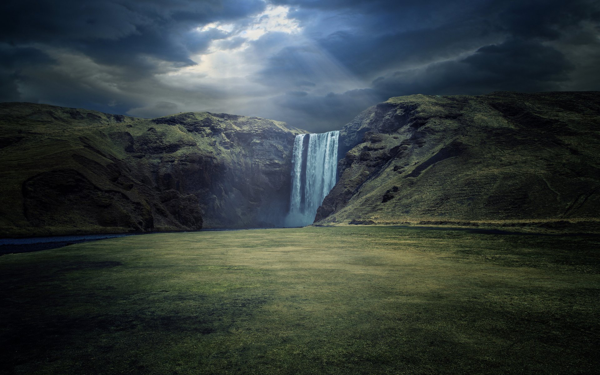 kogafoss wasserfall skoga river natur fluss island