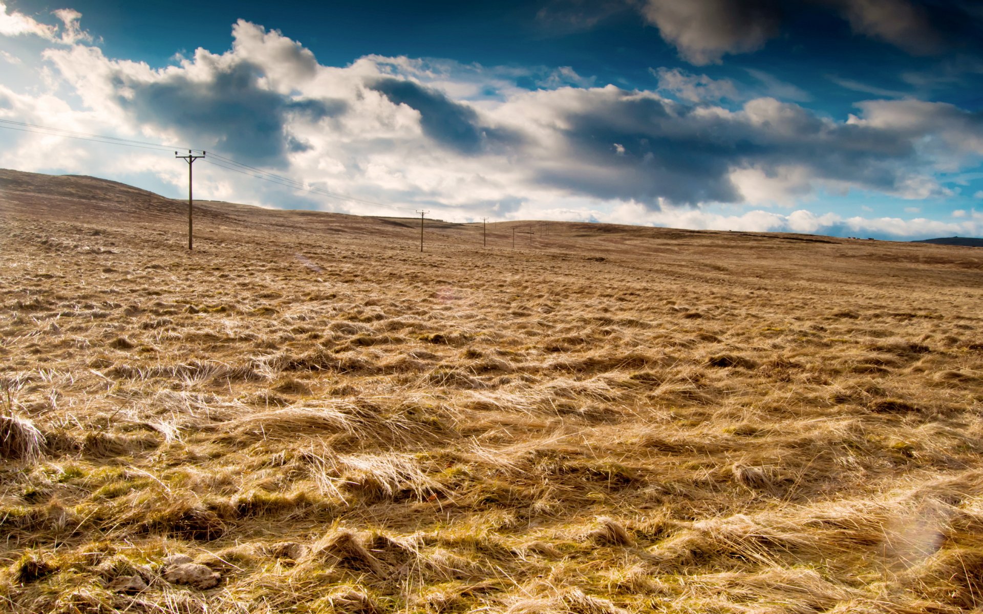 feld himmel säulen