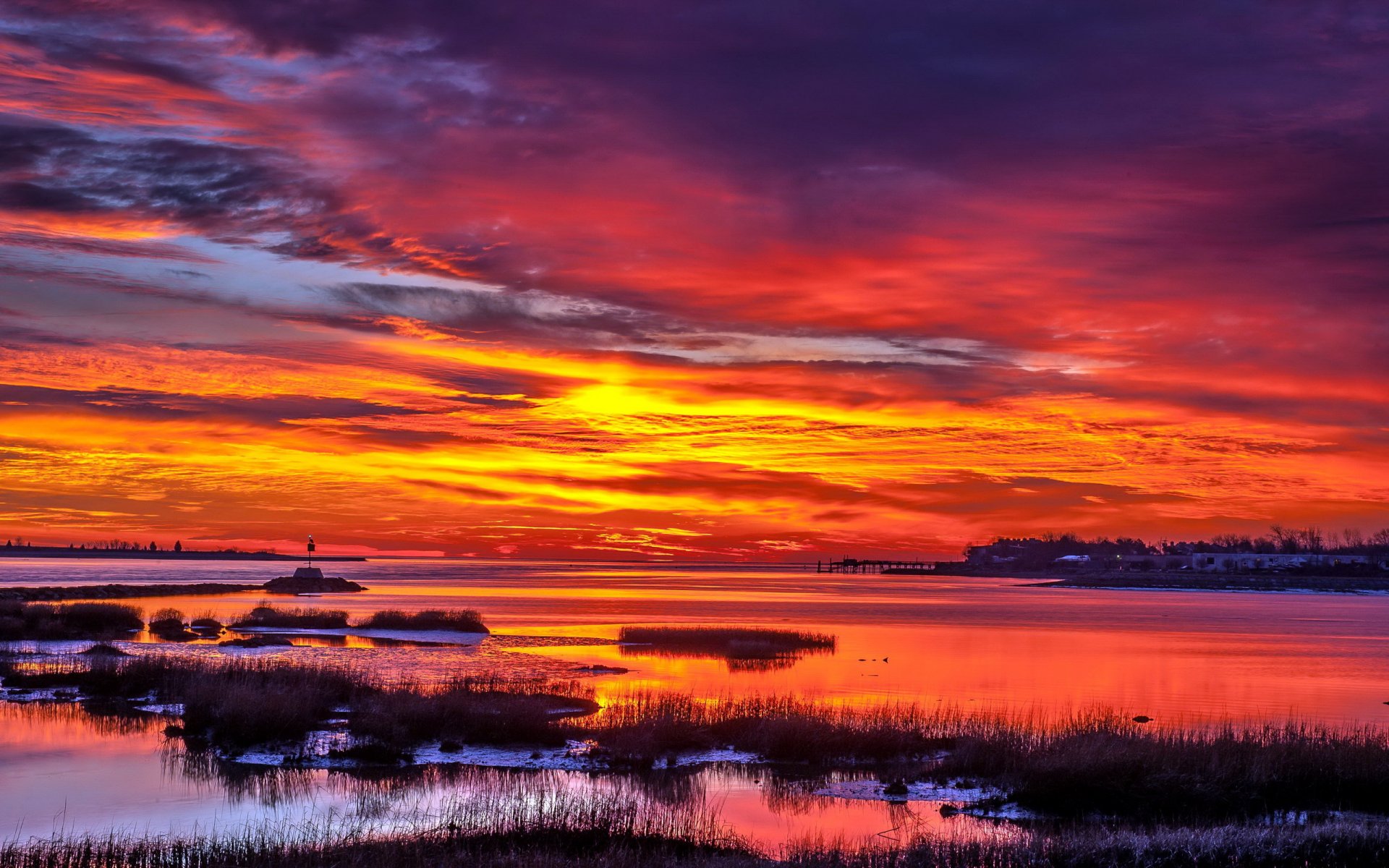 sonnenuntergang himmel landschaft