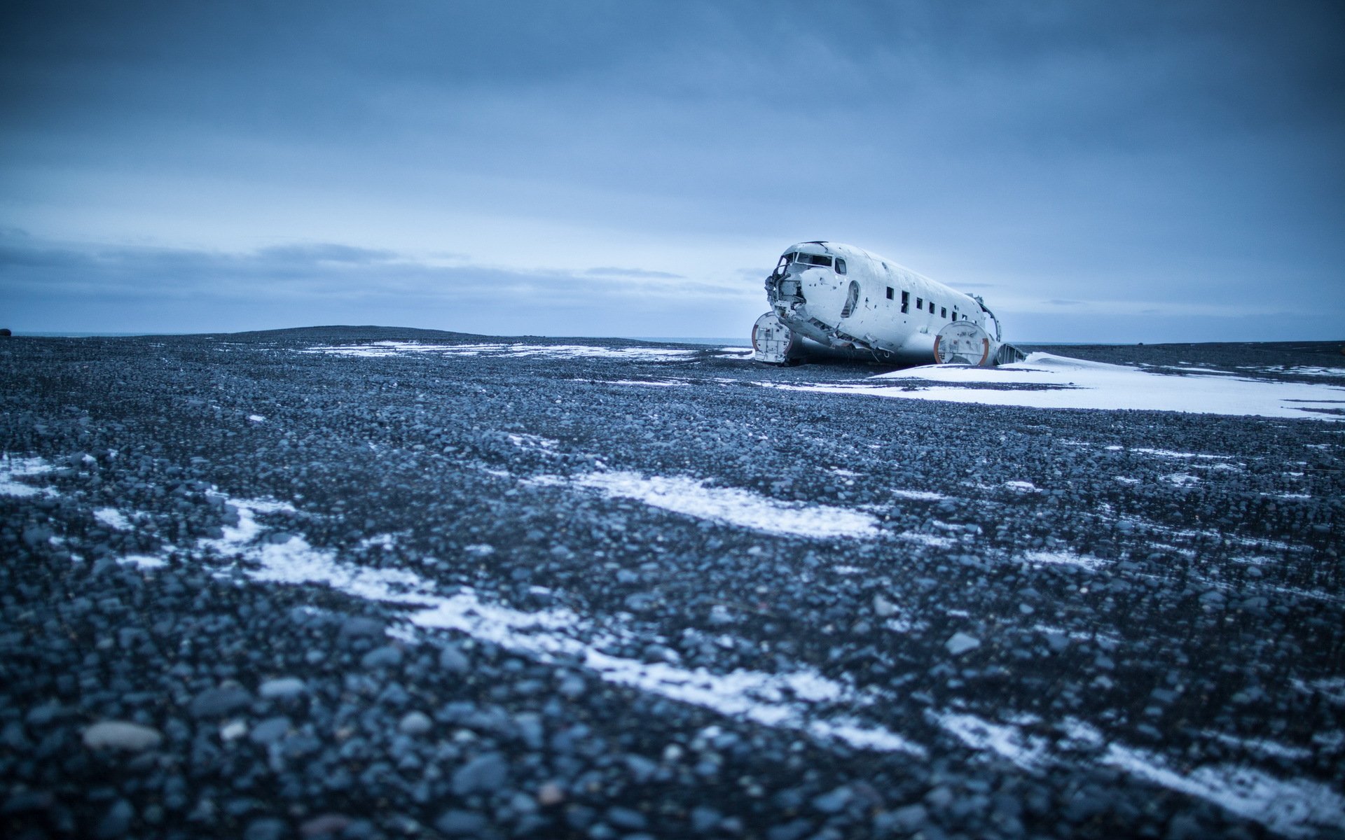 champ avion paysage