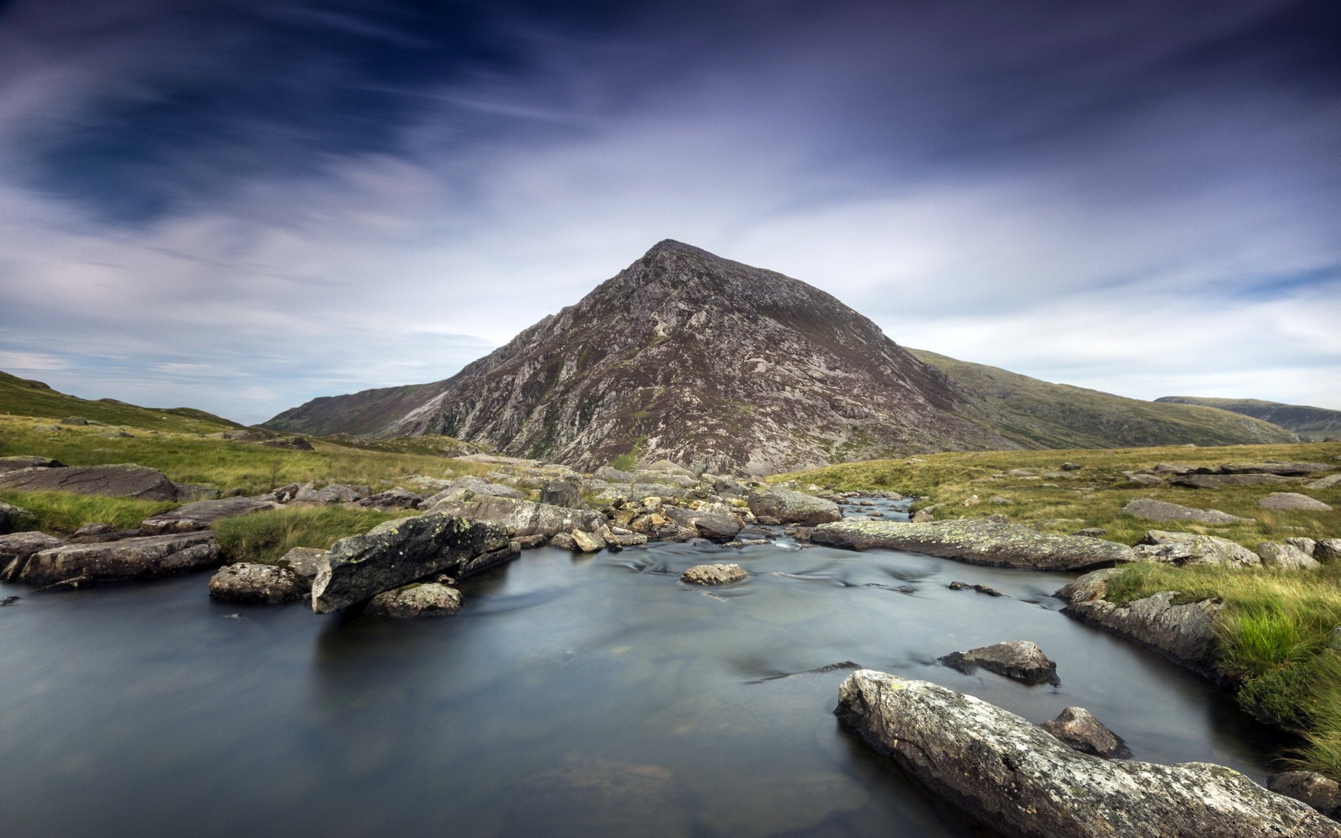 mountain river landscape