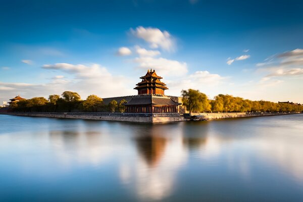 Chinese Forbidden City in Beijing