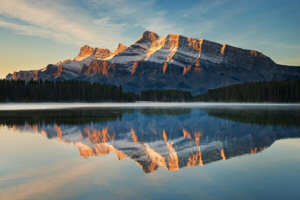 Kanada-Nationalpark im Winter