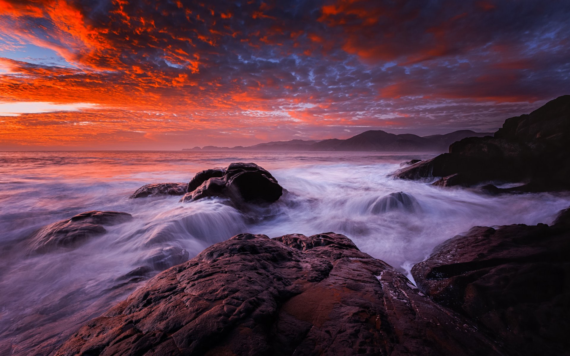 ea beach stones wave