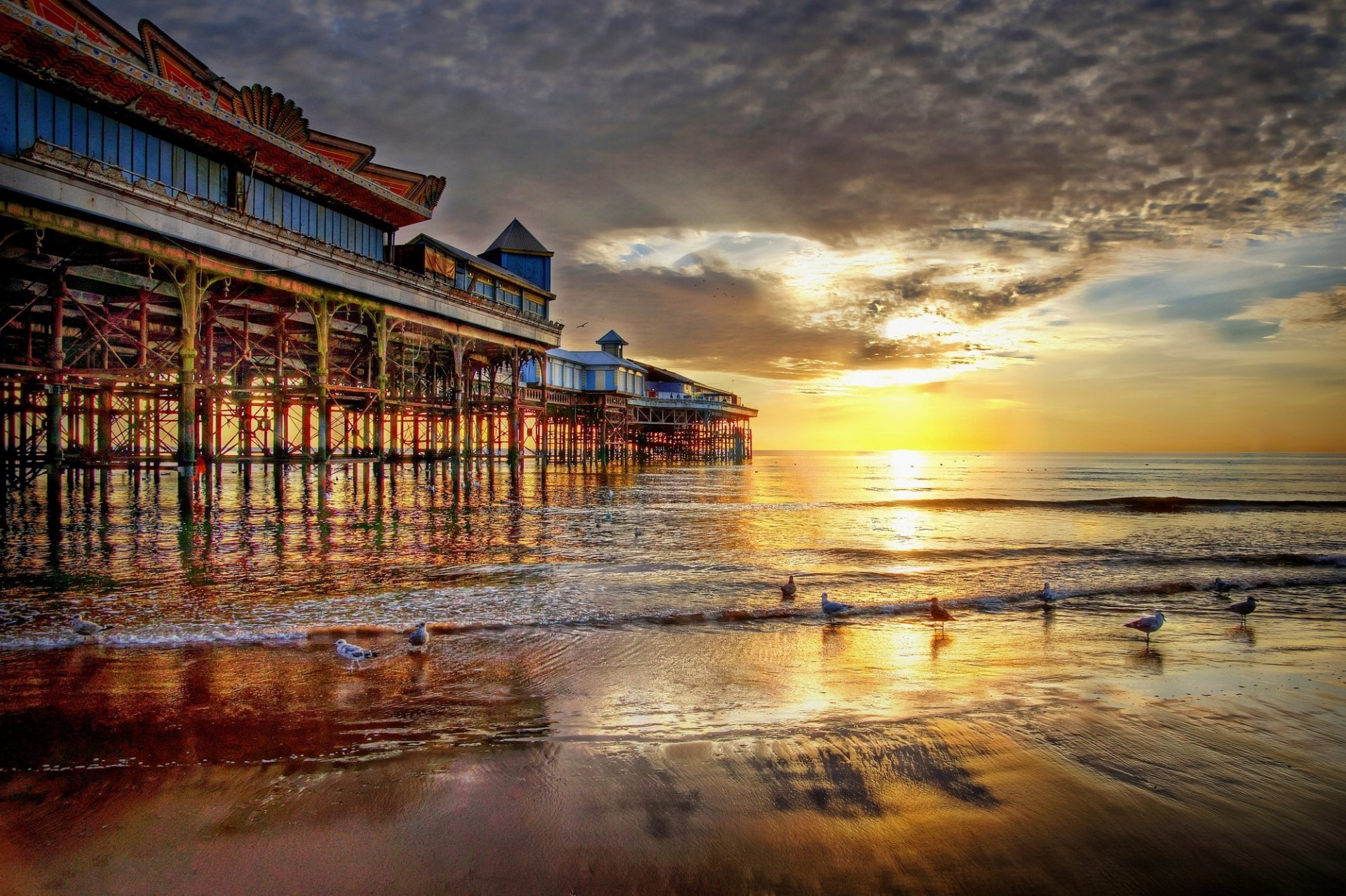 natura paesaggio cielo tramonto spiaggia oceano sole sabbia mare alba ponte