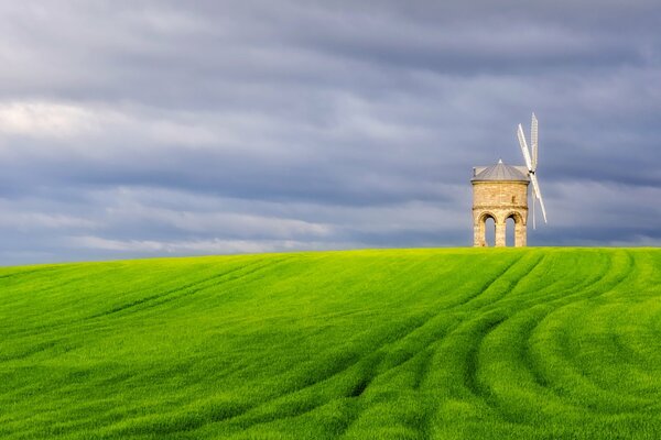 Superbe paysage vert anglais