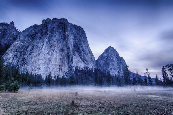 Landscape nature USA mountainous terrain