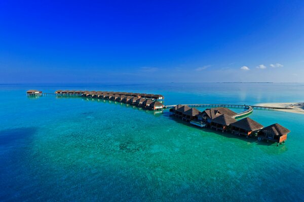 Tutte le sfumature di blu. Maldive