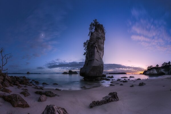 Rocks and rocks on the ocean