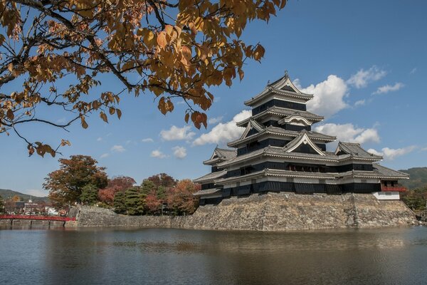 Autumn in Matsumoto Castle Park