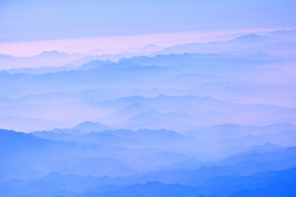 A romantic landscape most often involves a blue sky with clouds