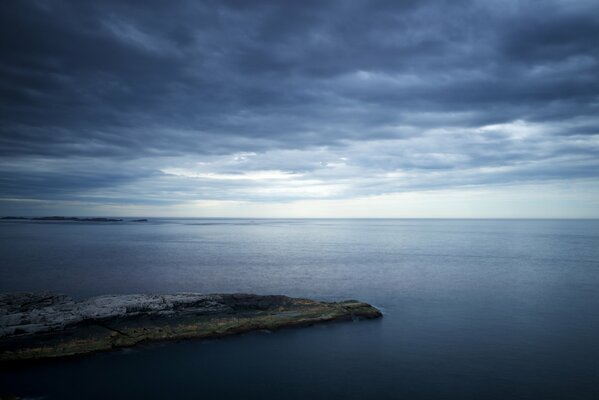 Cloudy weather in Royal Norway