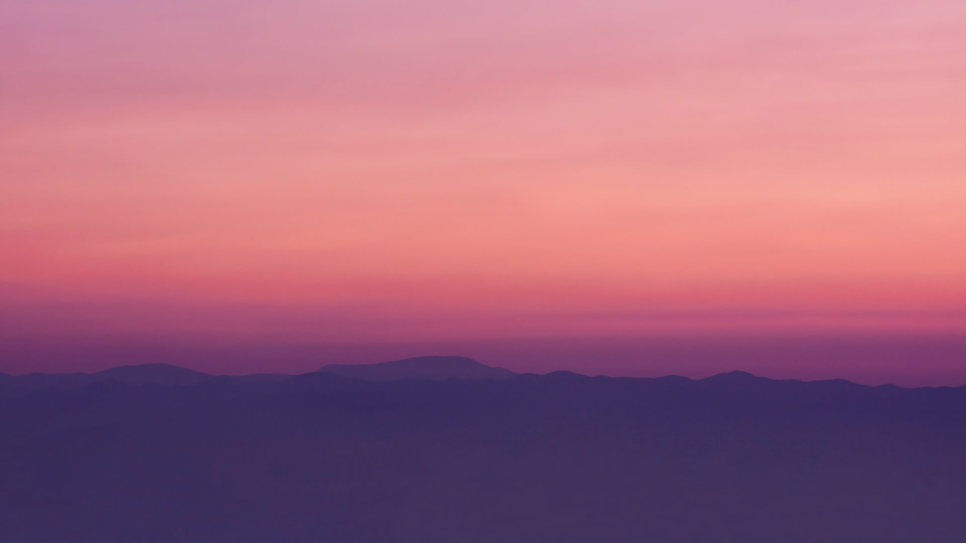 cielo montagne crepuscolo tramonto paesaggio foschia colline