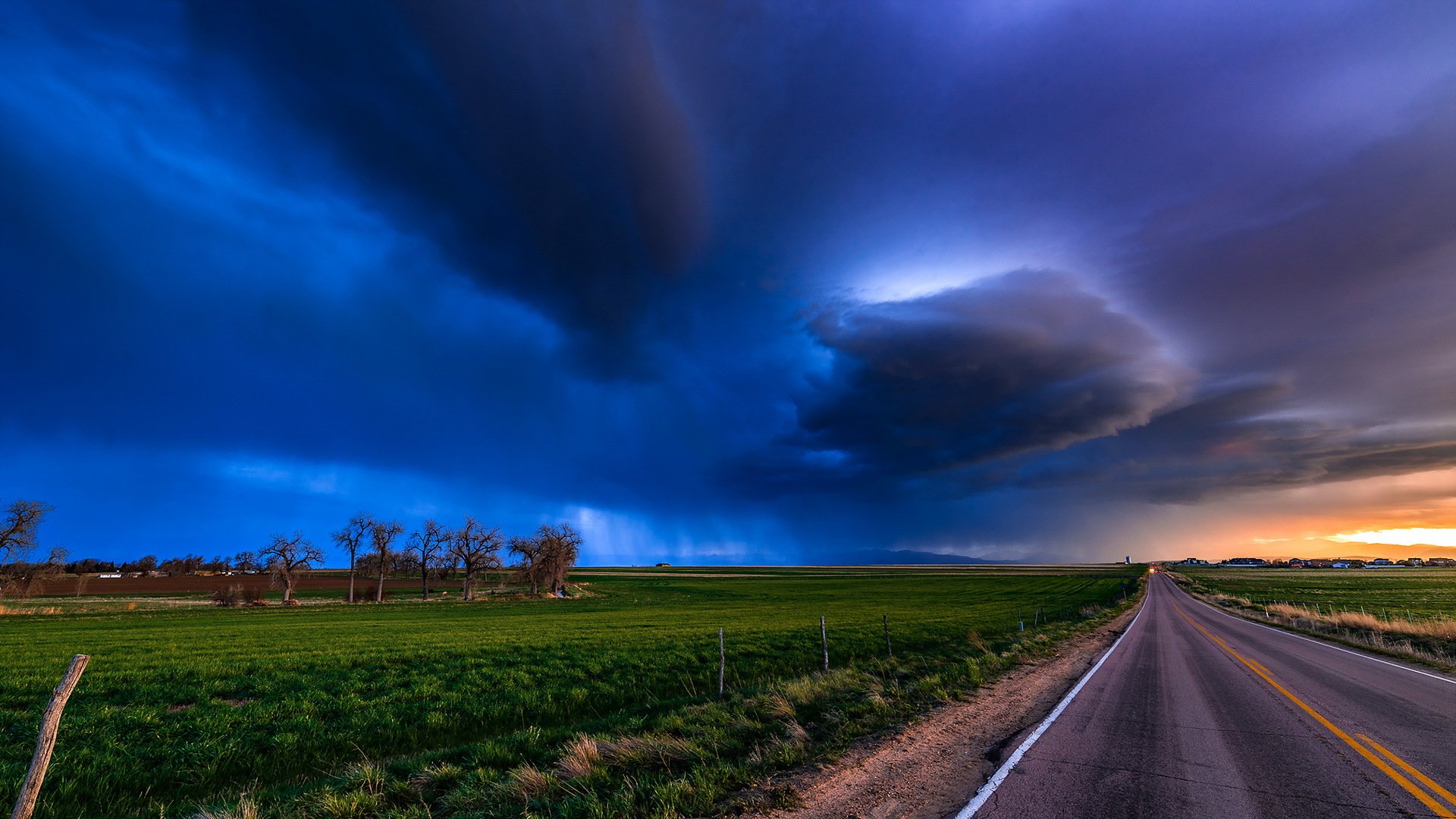 camino cielo paisaje