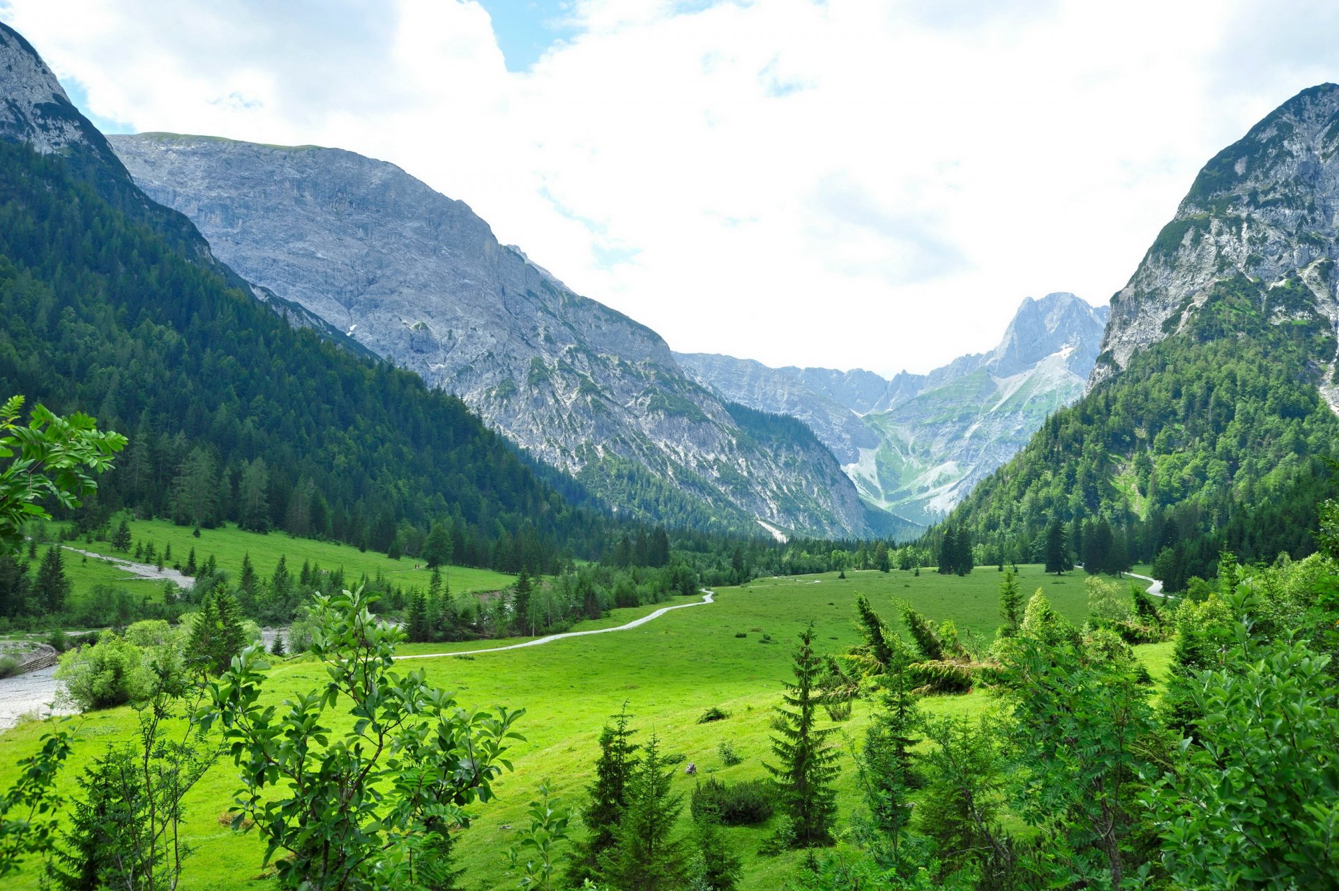 autriche tyrol paysage gry rkchka arbres forêt