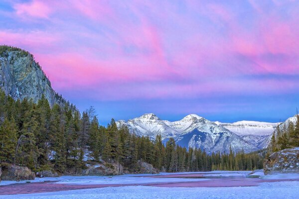 Schönes Foto des Nationalparks von Kanada