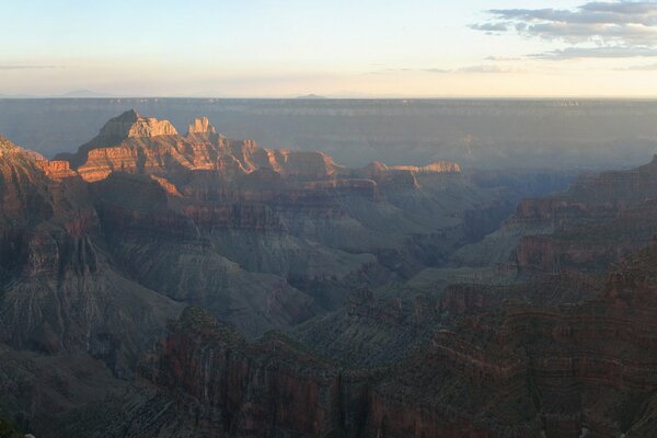 Gran cañón vista desde arriba