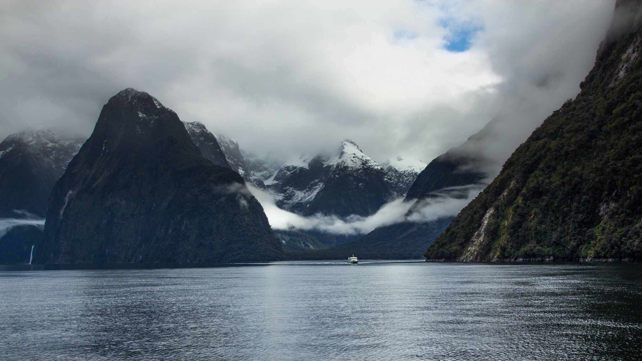 milford sound fiordland south island nueva zelanda south island parque nacional fiordlen milford sound