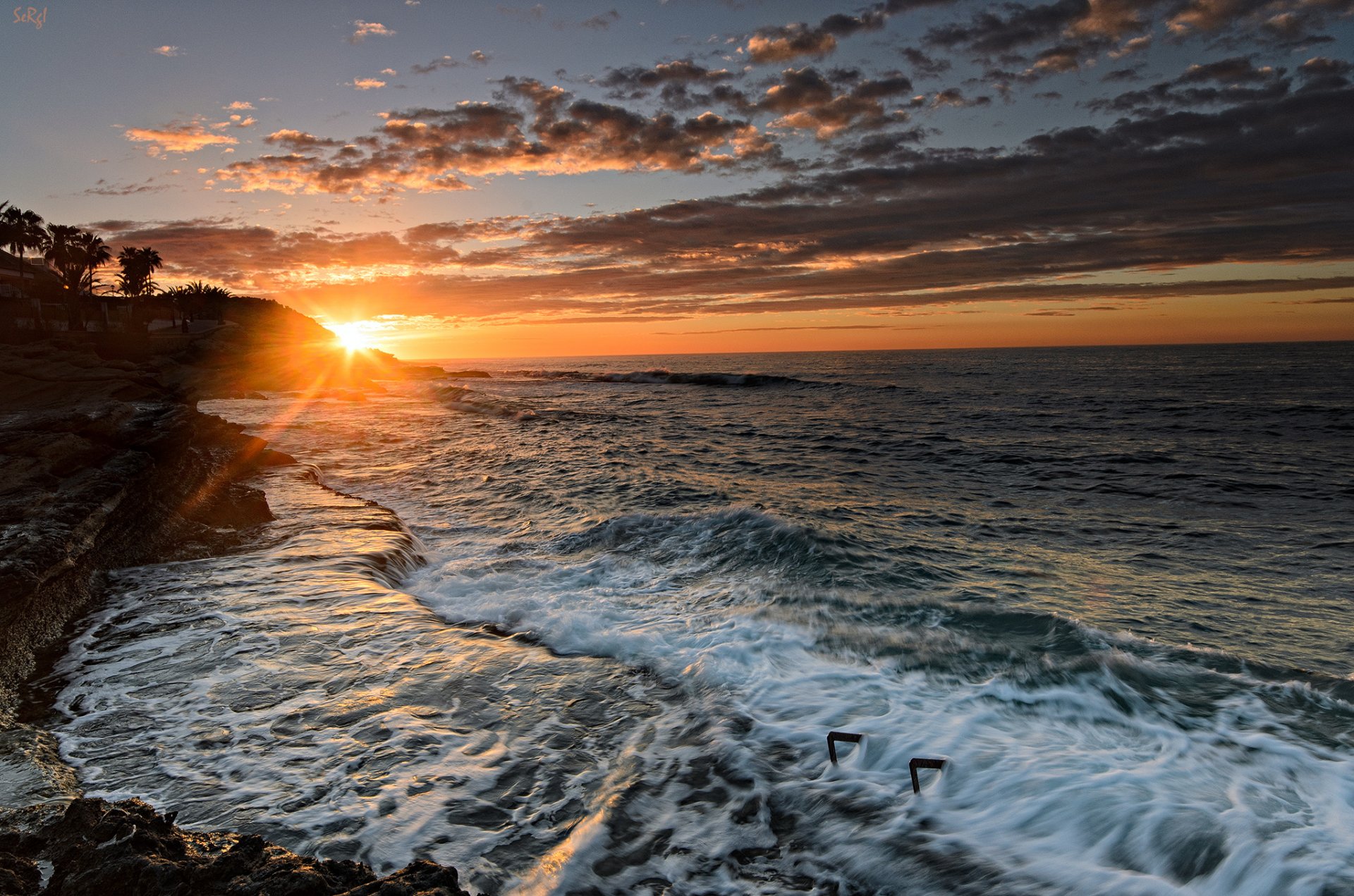 alicante valencia spain mediterranean sea sunset coast